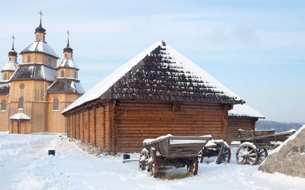 Запорожская Сечь на Хортице позволяет дотронуться к истории / © hortica.zp.ua