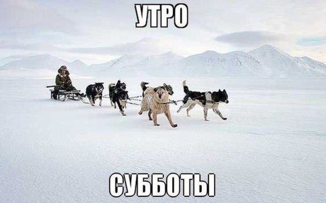 Кияни у шоці від погоди і ситуації на дорогах / © vk.com