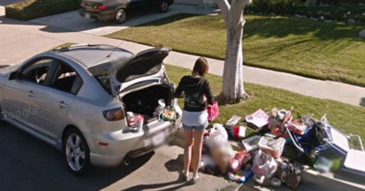 Google Street View зробив епічний знімок