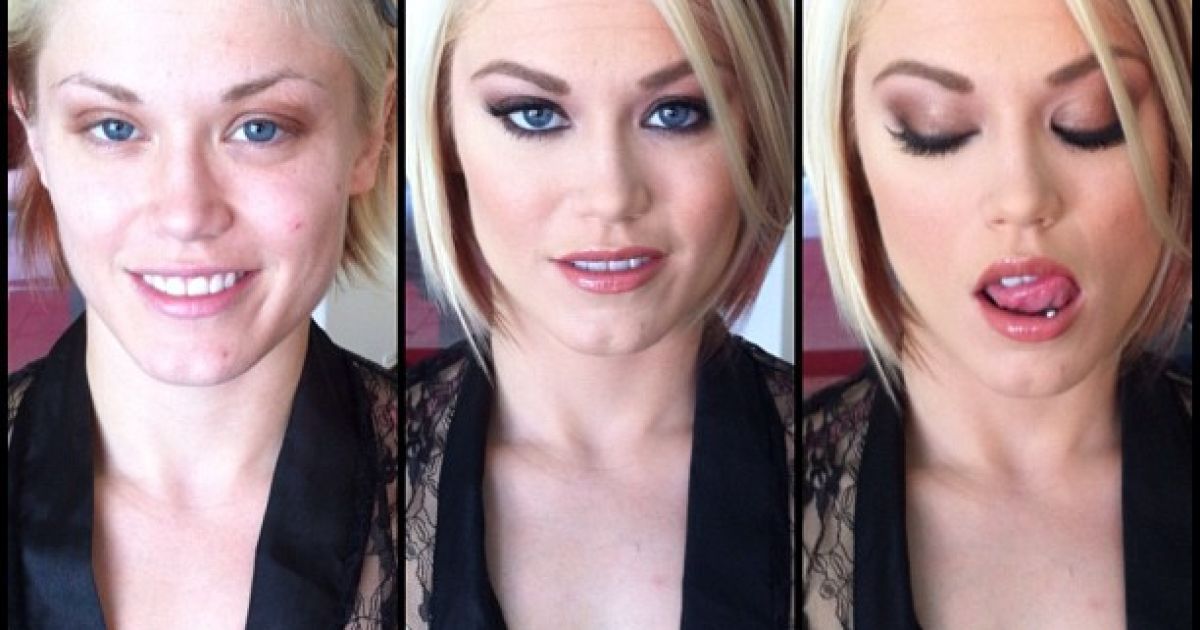 Порноактриси без макіяжу не завжди такі ж сексуальні. / © Instagram/xmelissamakeupx