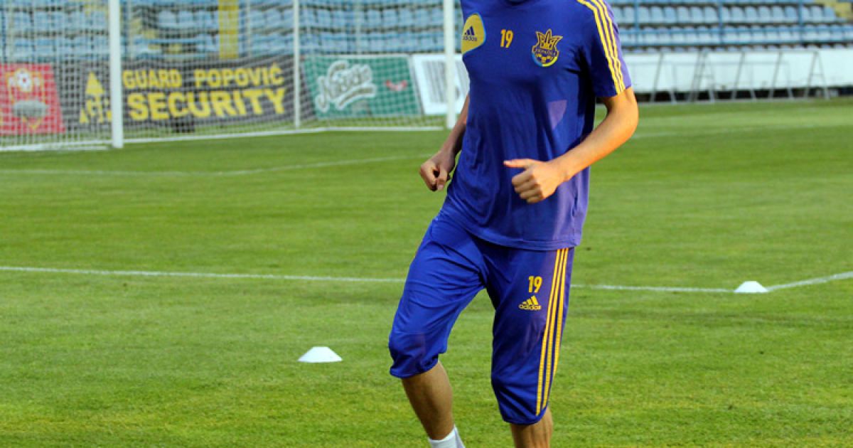 Збірна України потренувалася у Подгориці / © dynamo.kiev.ua