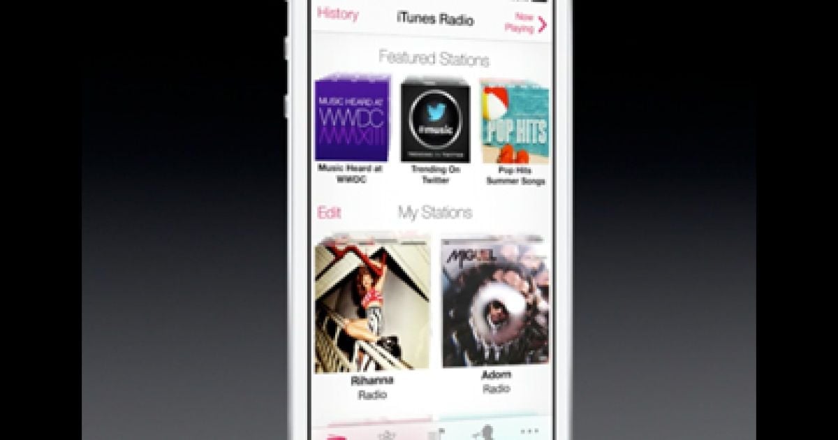 iTunes Radio запущено компанією Apple