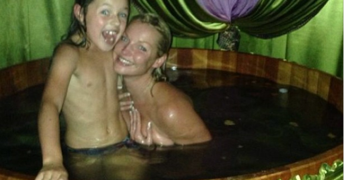 Волочкова зводила доньку в спа-салон