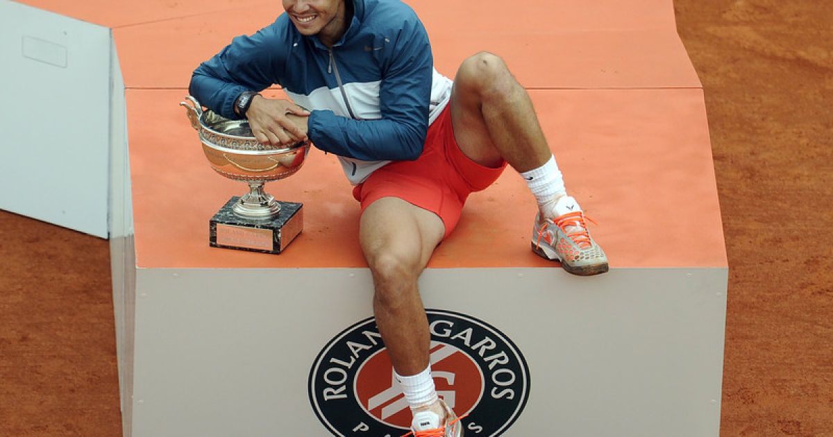 Рафа Надаль 8 разів вигравав Roland Garros
