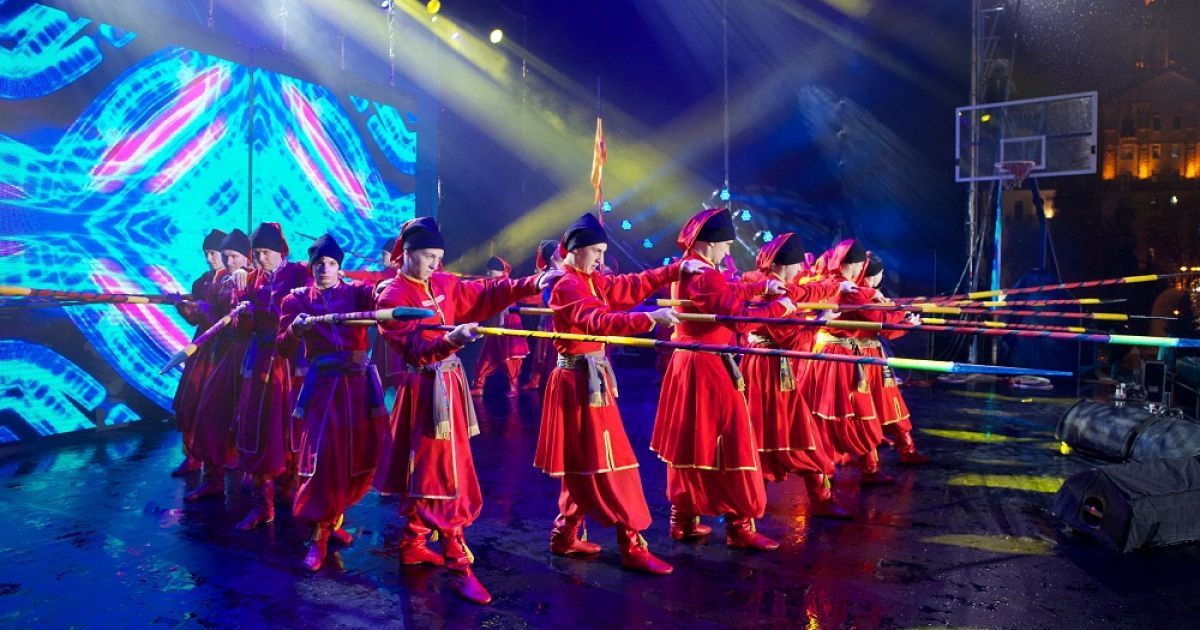 На Майдані відбулося спортивне шоу Тимофія Нагорного