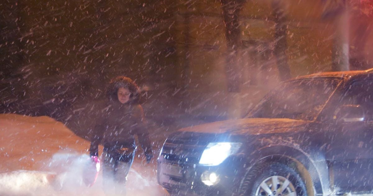 На Москву обрушився снігопад / © Фото EPA/UPG