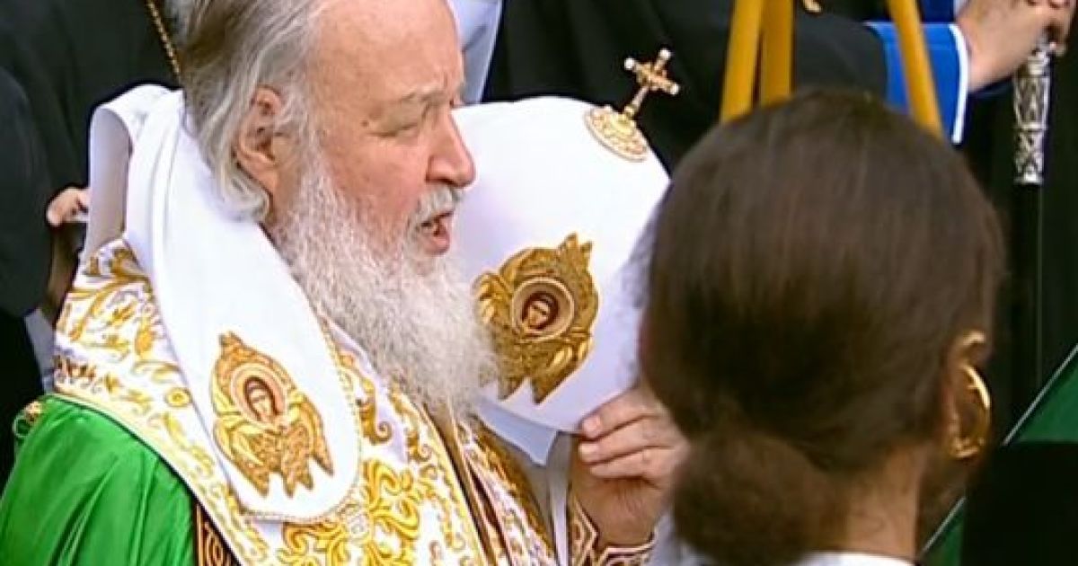 Молебень на Володимирівській гірці / © Інтер