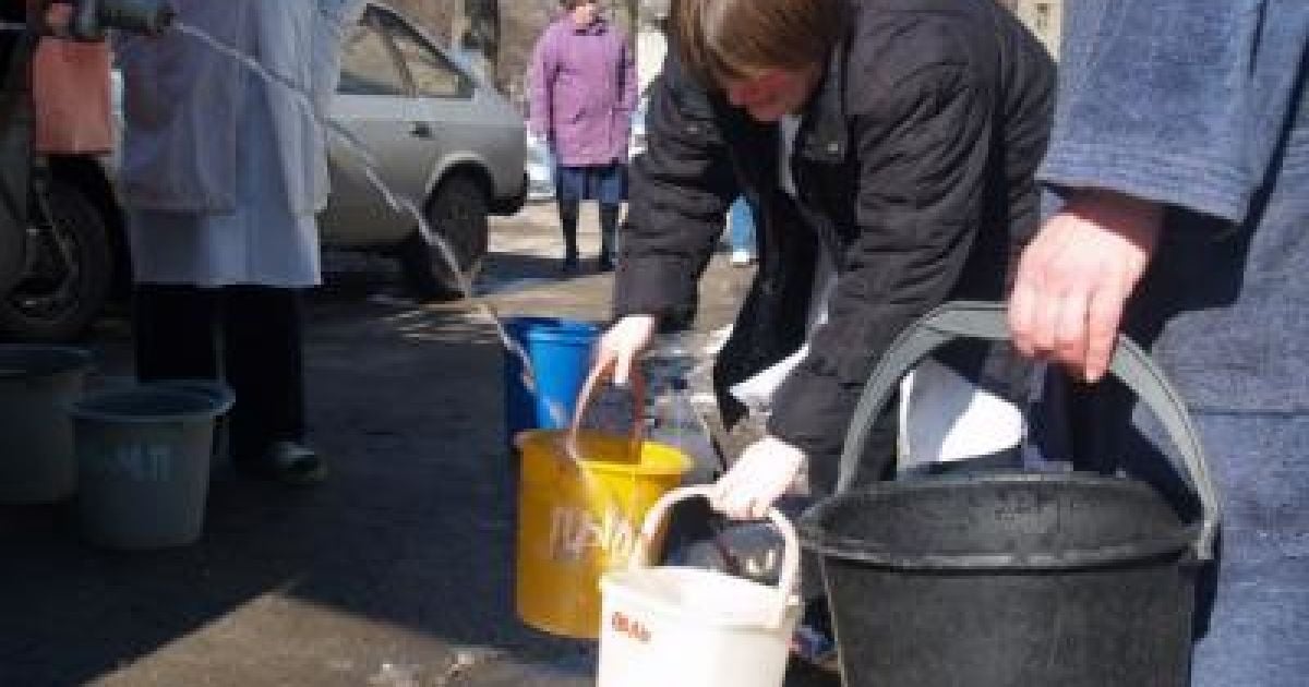 У Новоросійську закінчилася вода