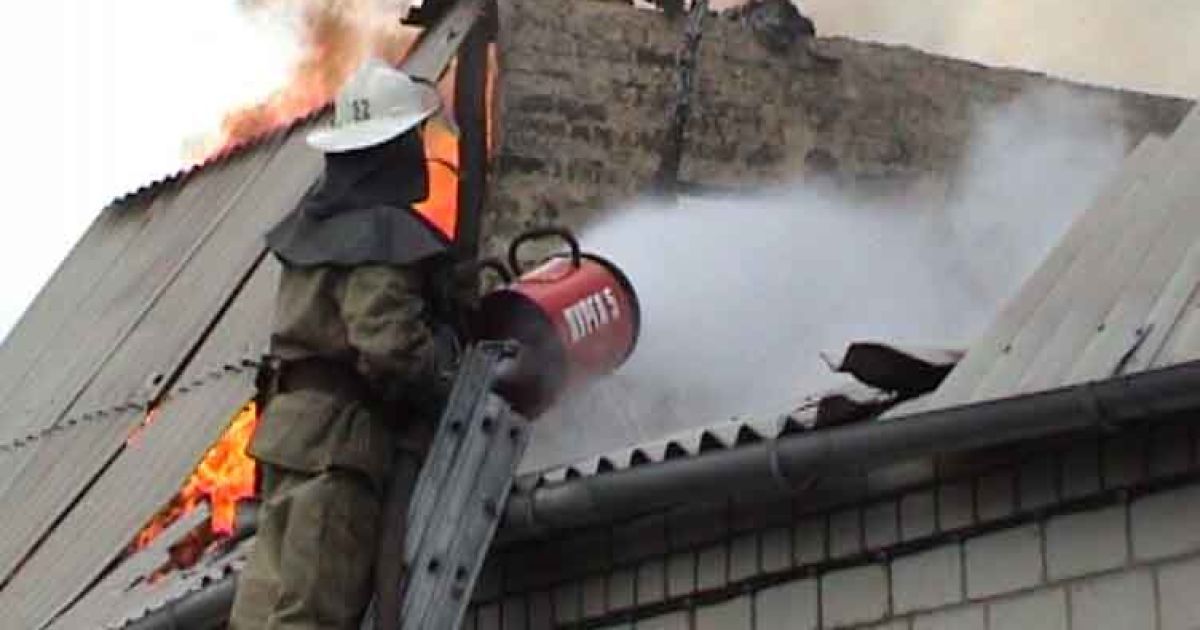 У Черкасах горіла лікарня