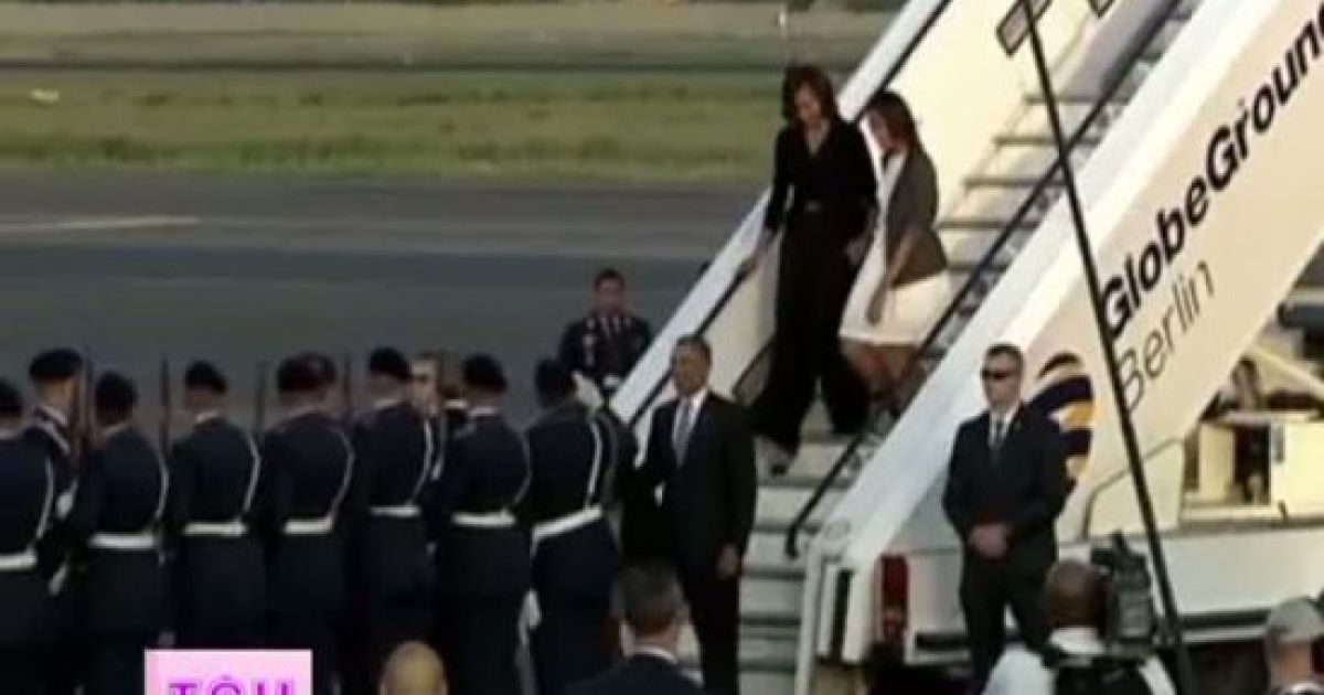 Обама пробув у Берліні один день