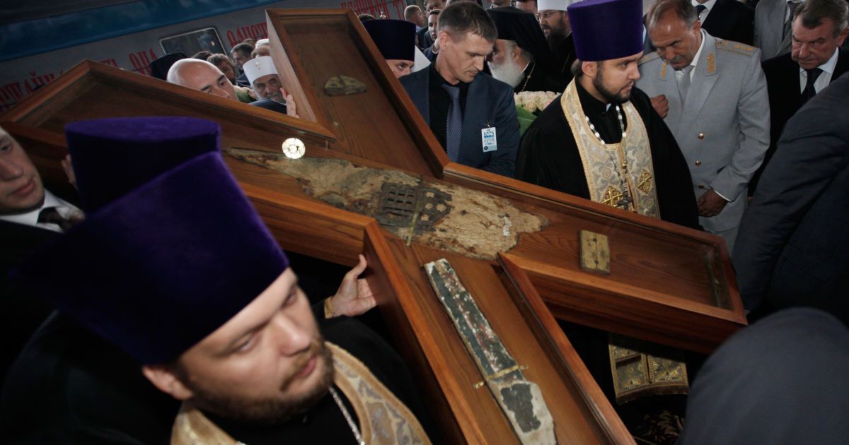 Патріарх Кирило прибув до Києва з великою святинею. Фото Влада Мусієнко.