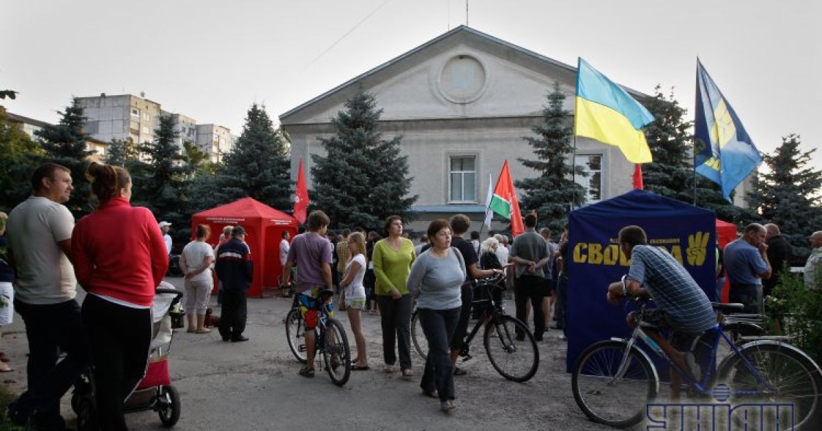 У Фастові пройшов мітинг / © УНІАН