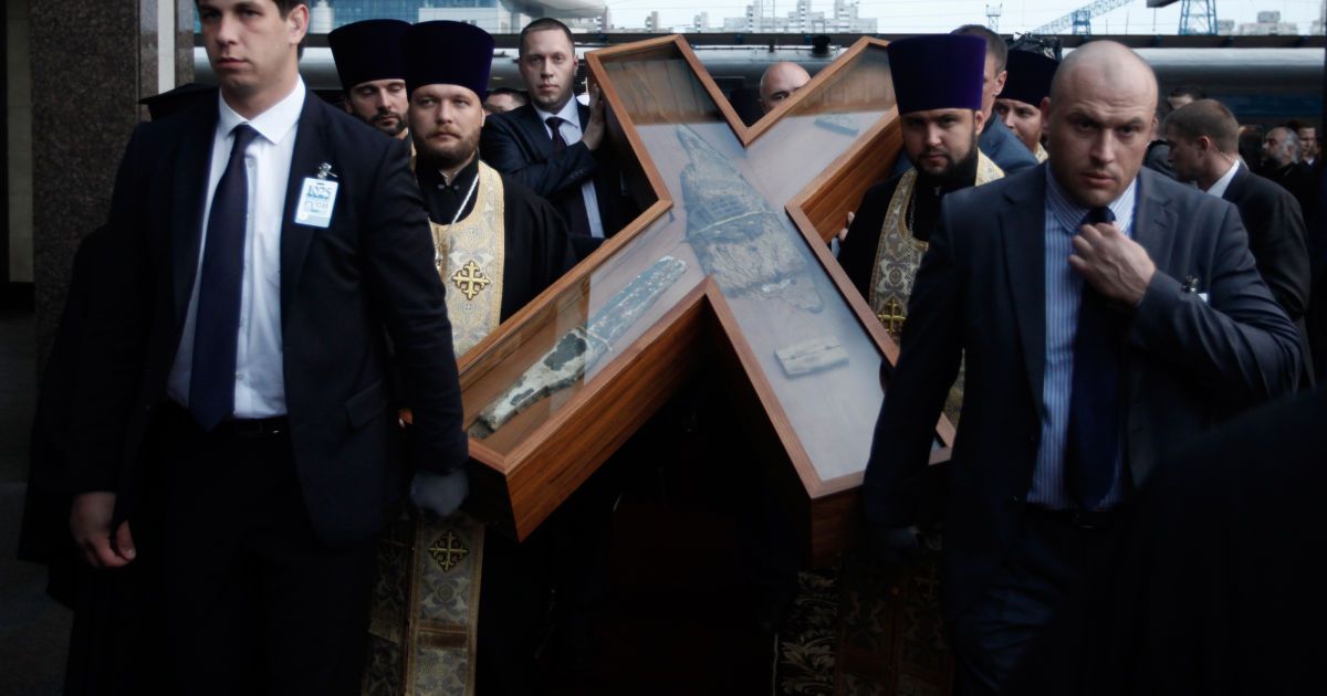 Патріарх Кирило прибув до Києва з великою святинею. Фото Влада Мусієнко. / © УНІАН