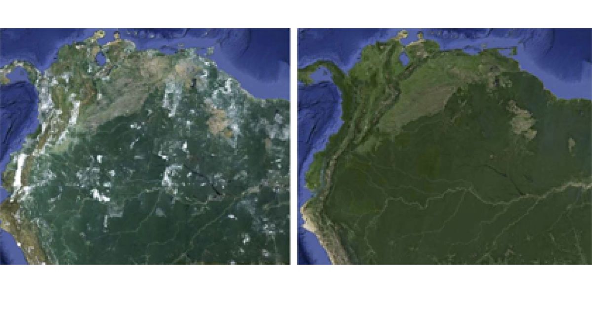 Google звітує про розчищене небо над віртуальним макетом Землі