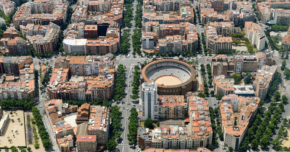 Барселона з висоти / © gelio.livejournal.com