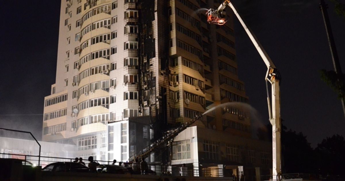 Пожежа тривала кілька годин