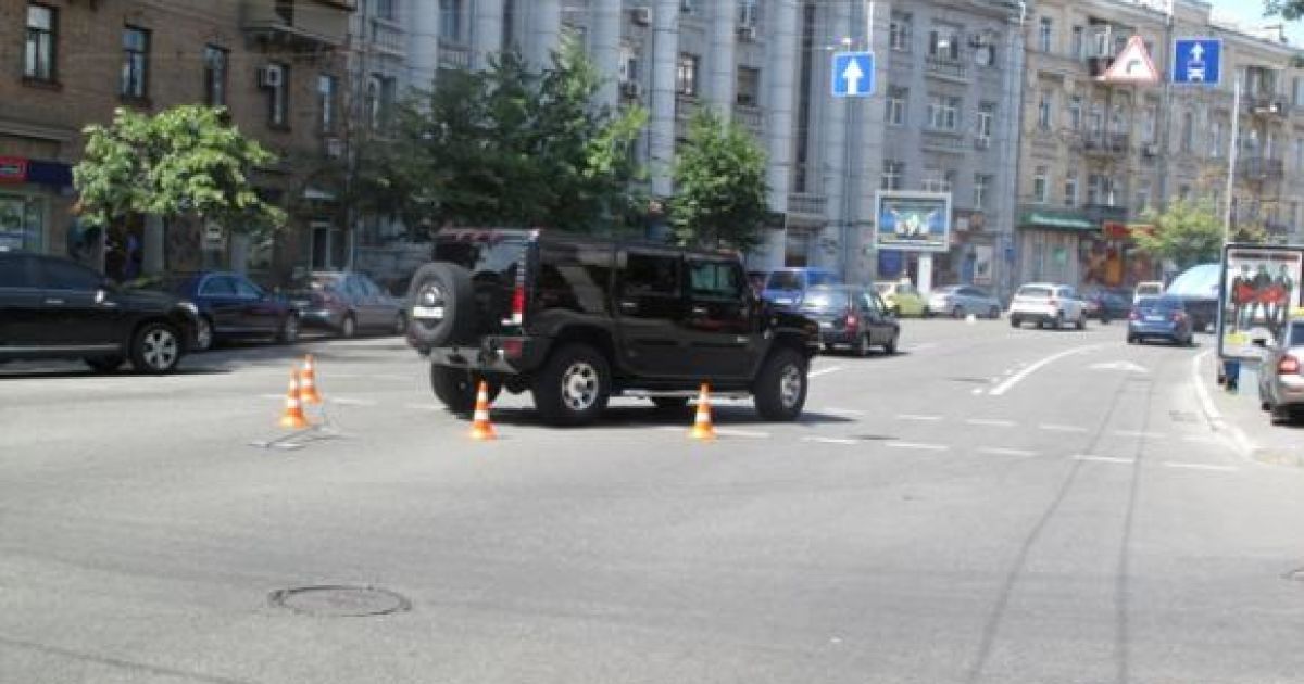 Hummer збив дітей дипломата
