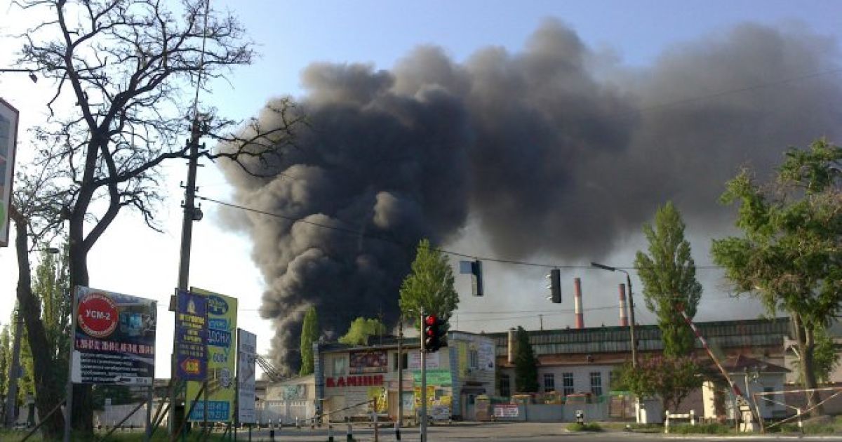 Пожежа в Києві