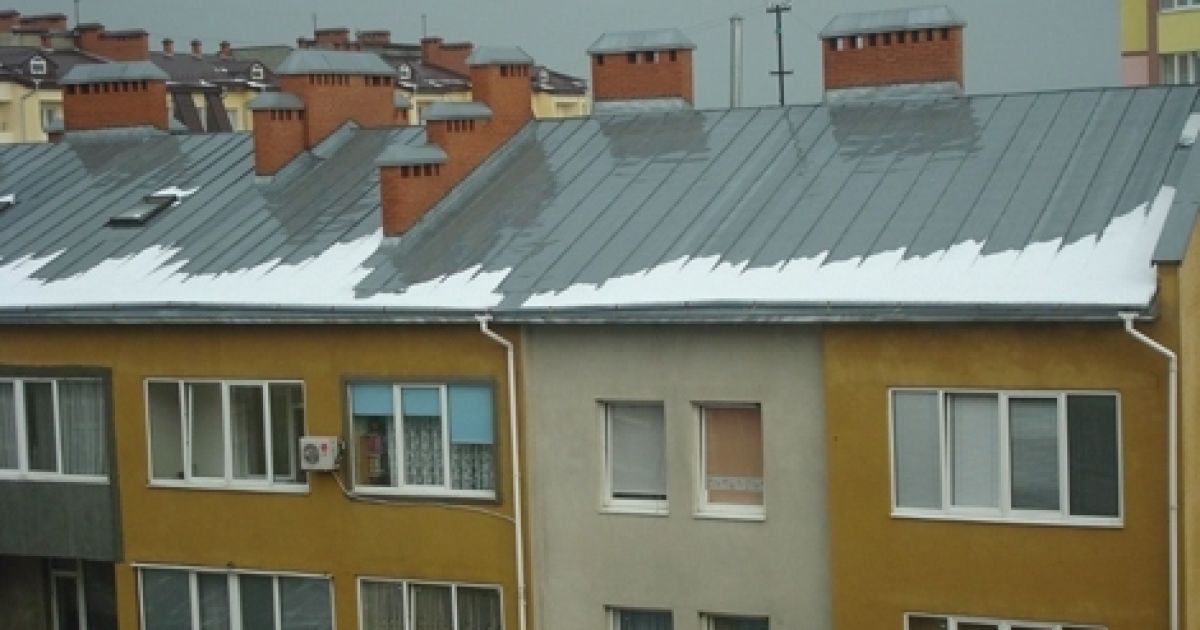 Івано-Франківськ засипав крупний град / © vk.com/typical_if