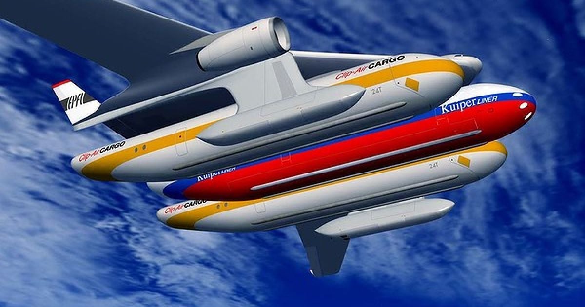 Прототип повітряного потягу Clip-Air