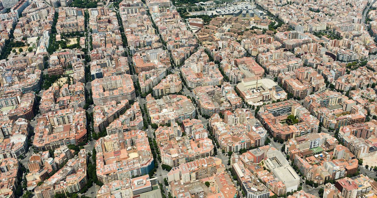 Барселона з висоти / © gelio.livejournal.com