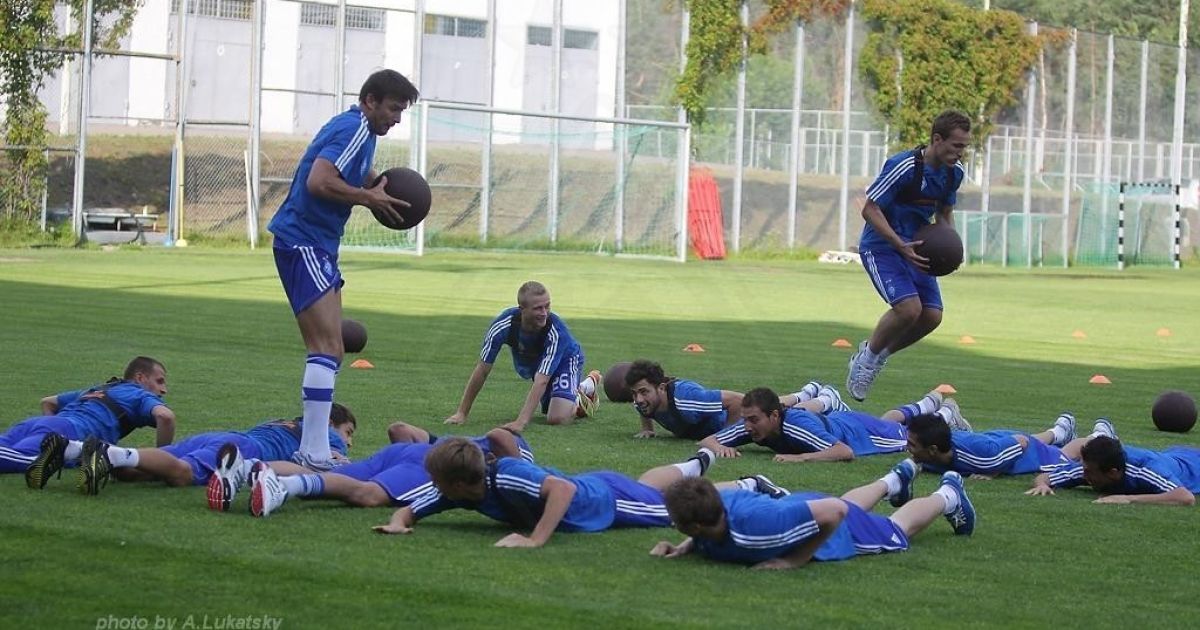 "Динамо" провело перше літнє тренування / © fcdynamo.kiev.ua