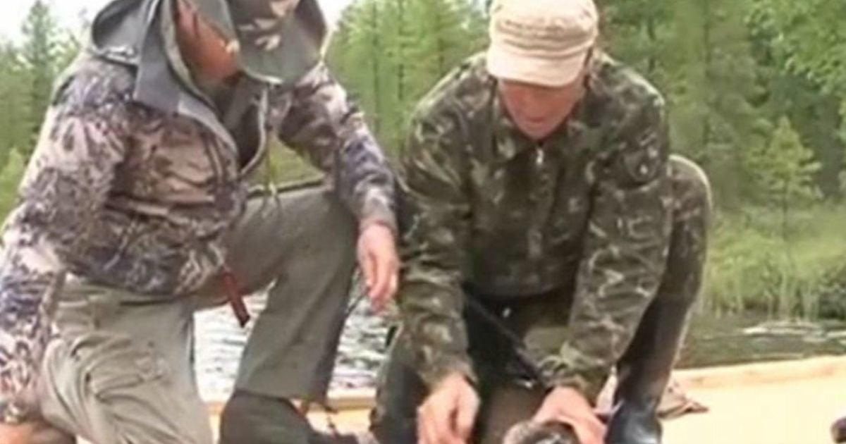 Путін похвалився впійманою велетенською щукою. / © kremlin.ru