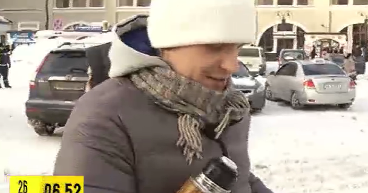 Анатоліч цього ранку напоїв киян чаєм