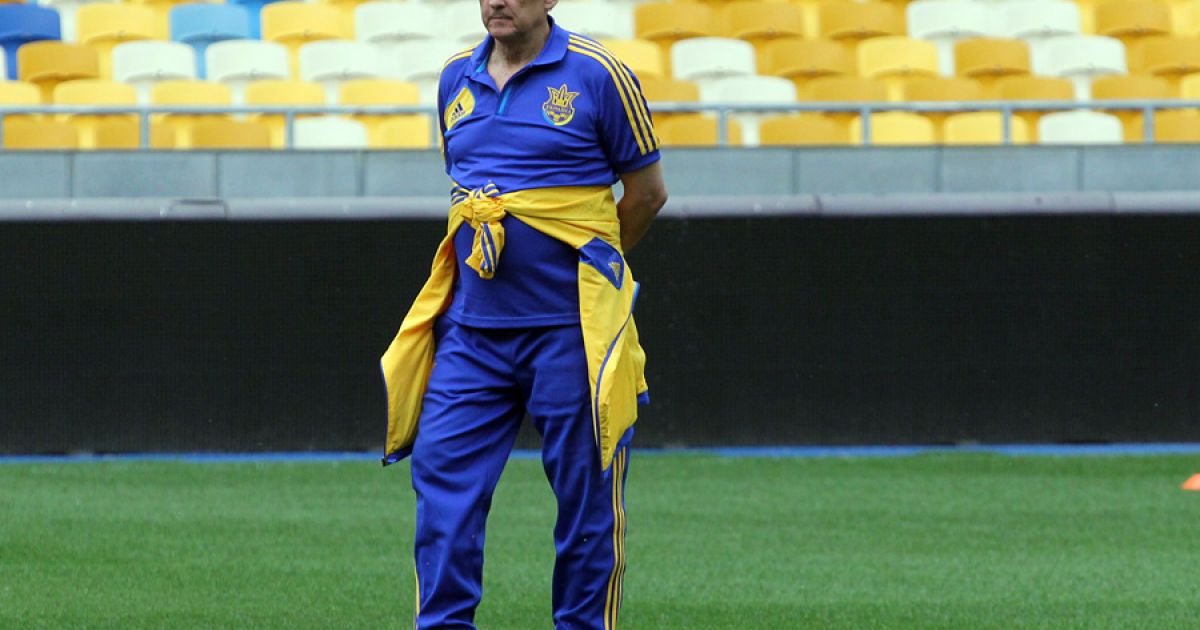 Збірна України потренувалася на "Олімпійському" / © dynamo.kiev.ua