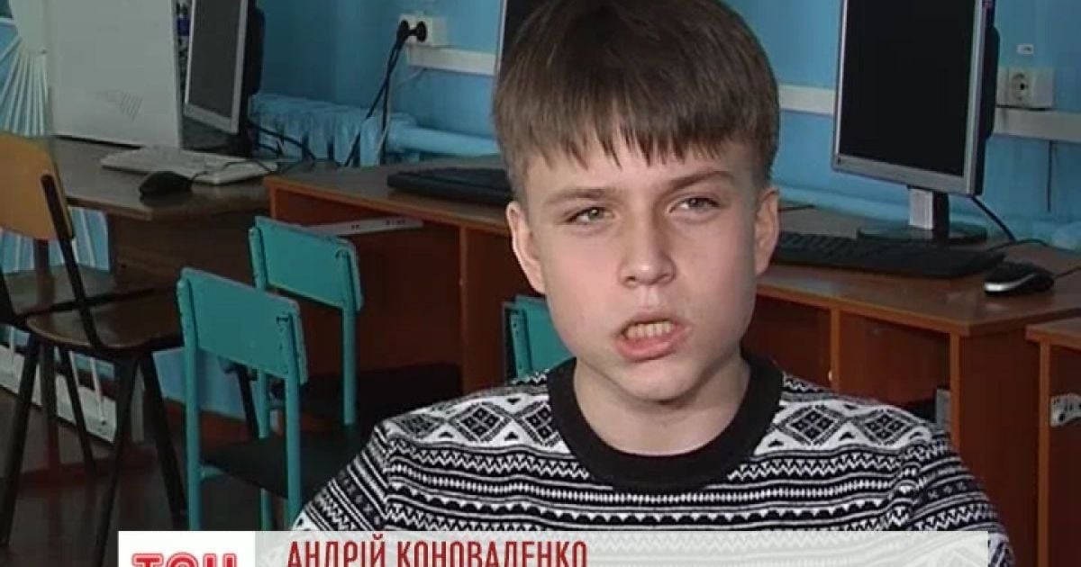 Юний винахідник не збирається залишати Україну