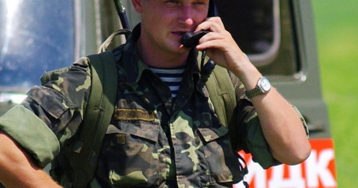 Морпіхи і десантники успішно знищили "базу терористів". / © Думская.net