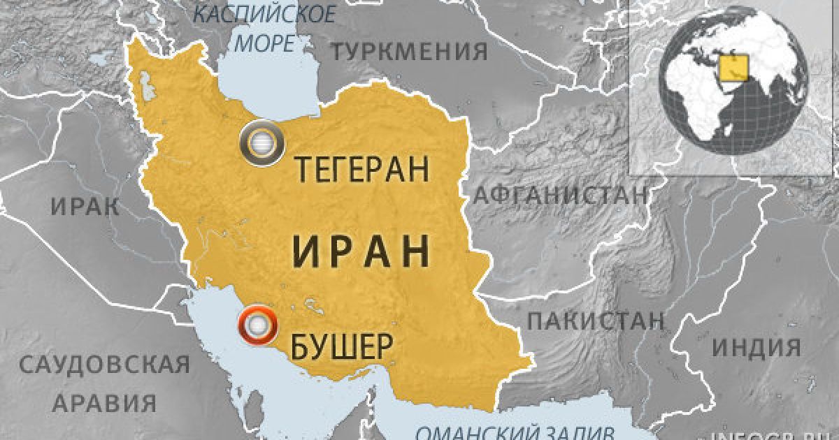 Біля міста Хормудж повністю зруйновано два села