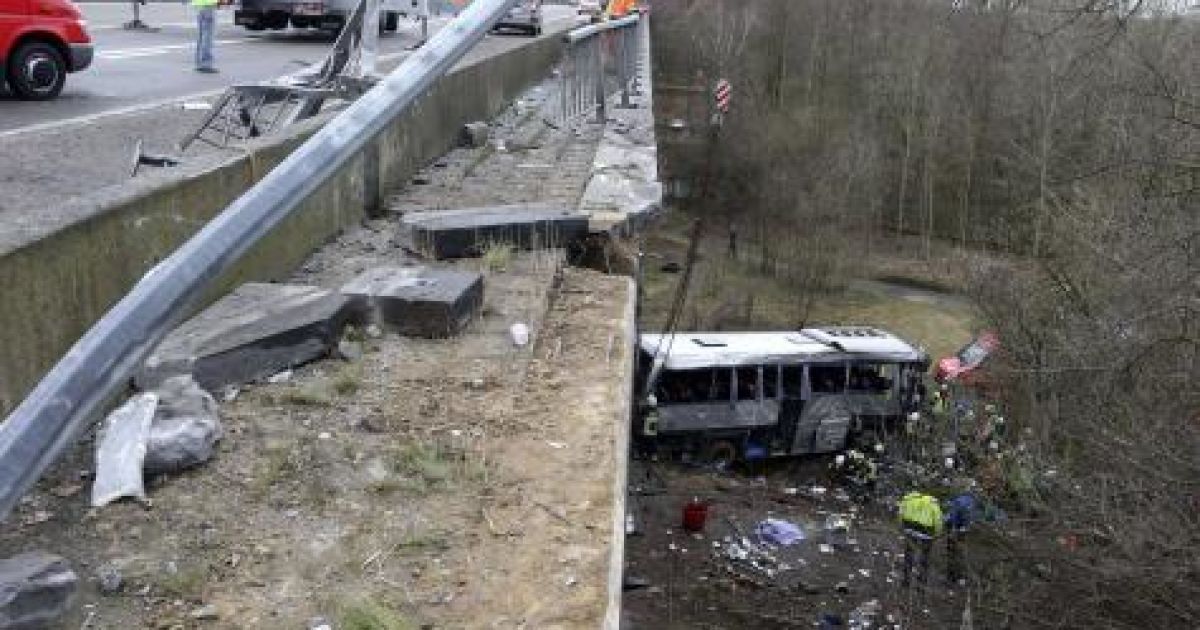 В аварії автобуса в Чорногорії загинули 13 осіб. Ілюстрація