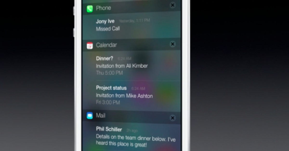 iOS 7: як виглядатиме оновлений iPhone / © The Verge