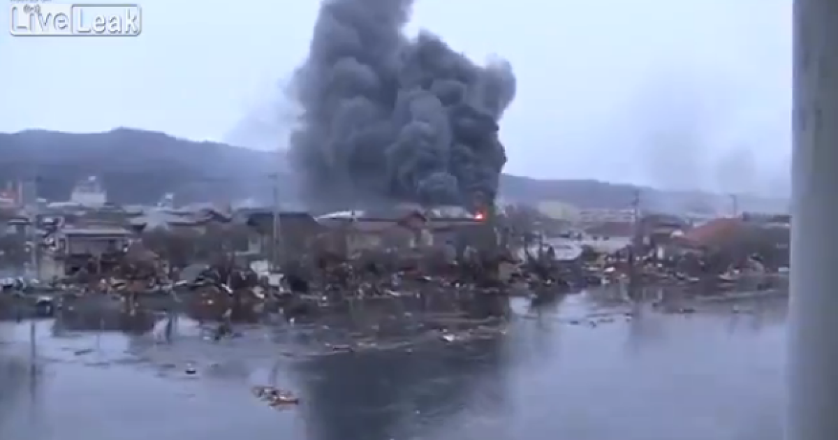 В інтернеті з'явилося нове відео цунамі