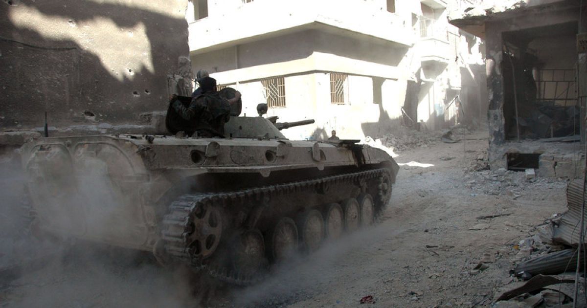 Сирійський Хомс знищений