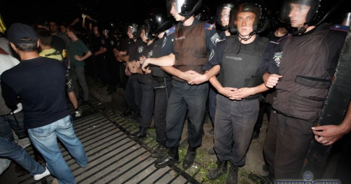 У Києві пройшло пікетування Святошинського райвідділу міліції / © УНІАН