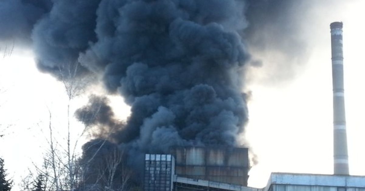 Під час вибуху на електростанції ніхто не постраждав