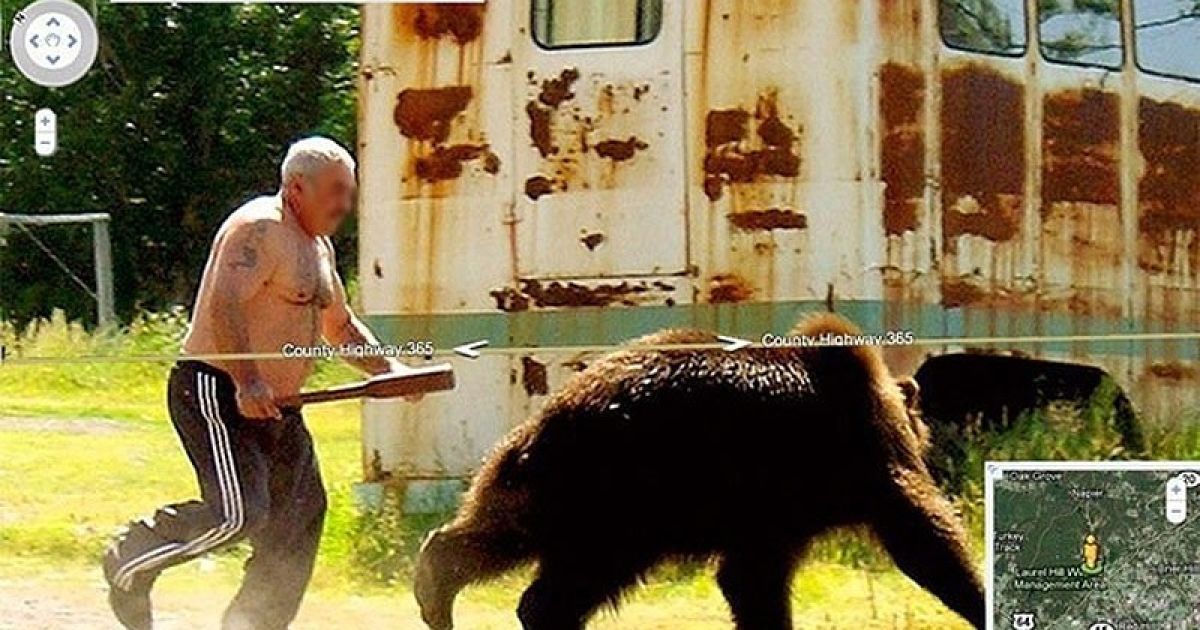 Найдивніші фотографії Google Street View / © bigpicture.ru