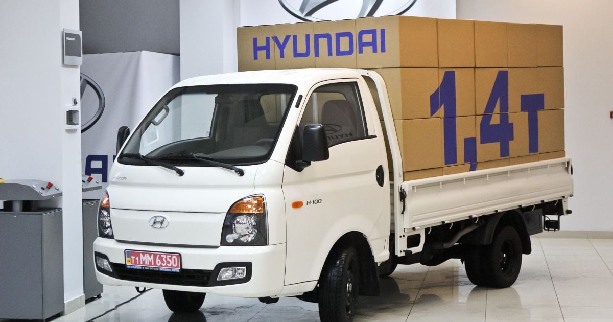 Ціна на Hyundai H100 стартує всього з 185 850 гривень