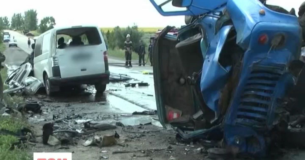 У Запоріжжі назвали винуватця страшного зіткнення мікроавтобуса та бензовоза