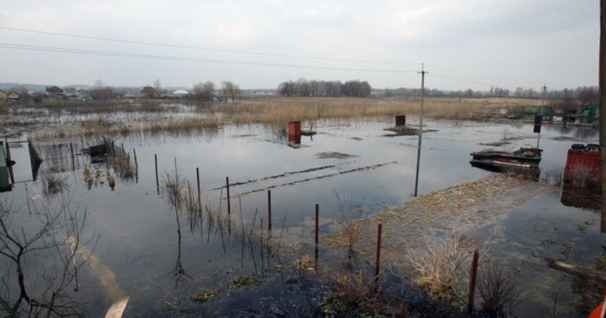 У селі Підгірці вода залила вулиці і будинки / © Сегодня
