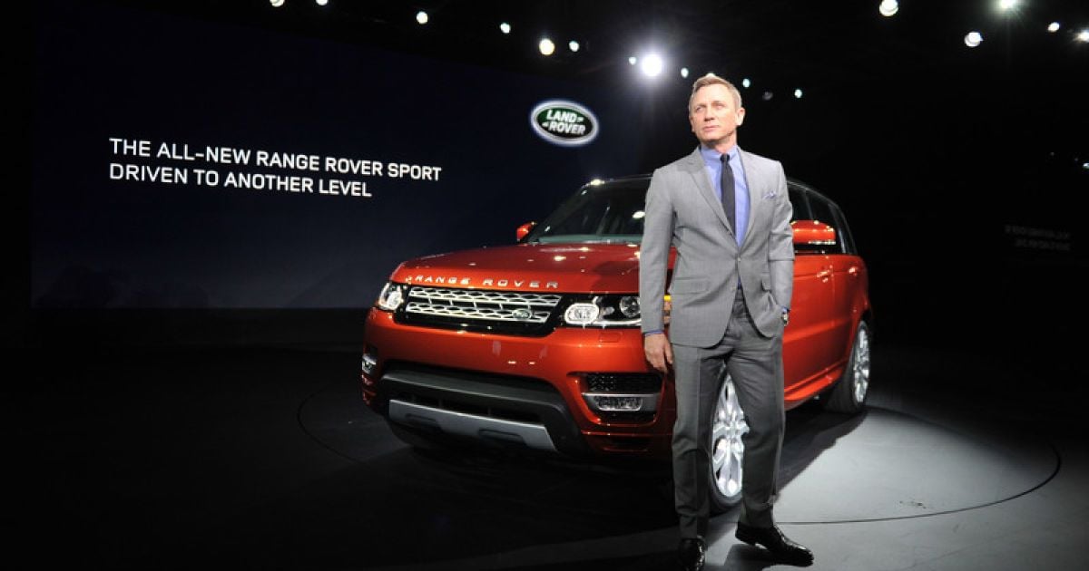 Деніел Крейґ представив новий Range Rover Sport / © Фото EPA/UPG