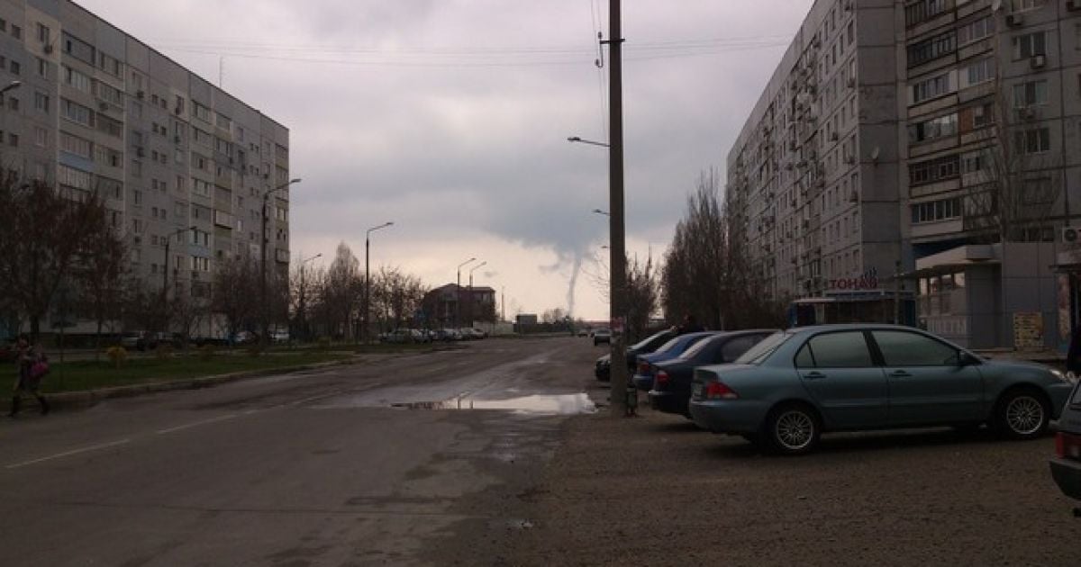 Запоріжжям пронісся смерч
