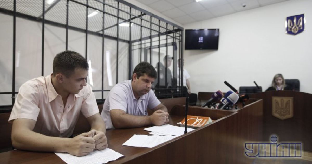 Титушко в суді у справі побиття журналістів / © УНІАН