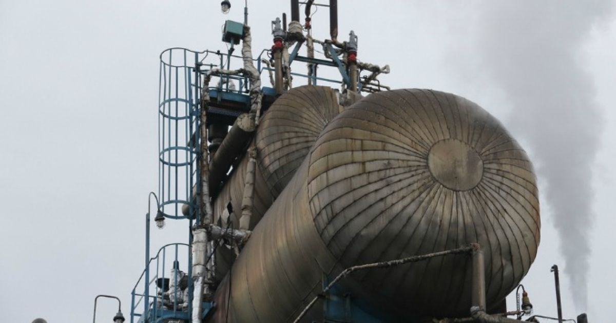 Завод із виробництва аміаку  був зупинений на ремонт