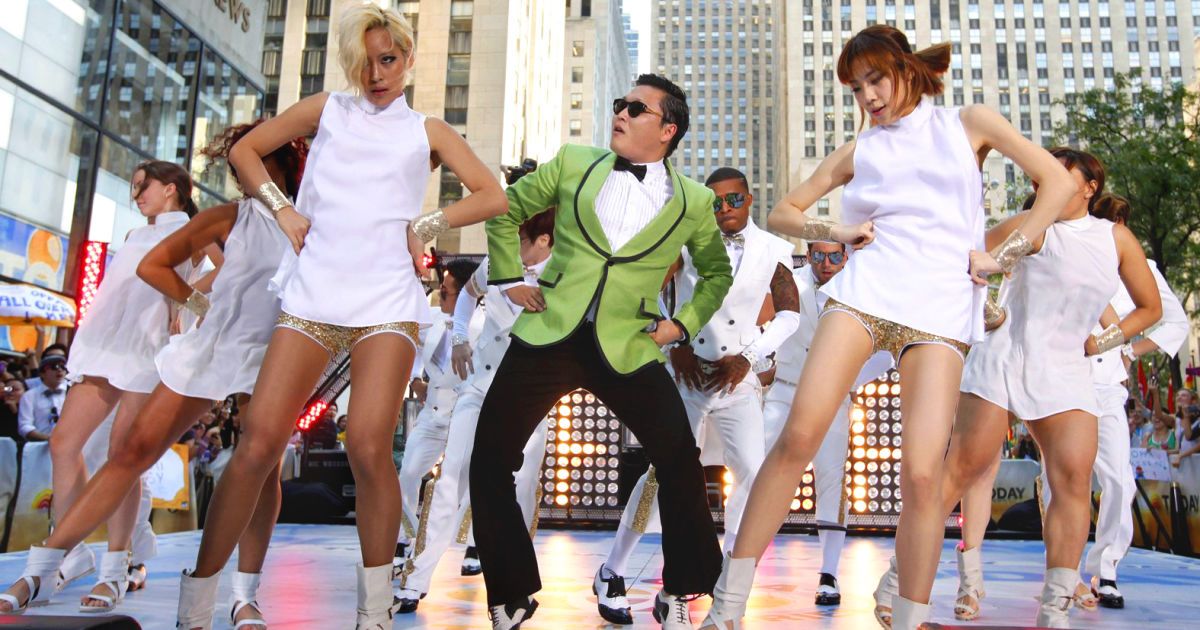 Фрагмент із Gangnam Style