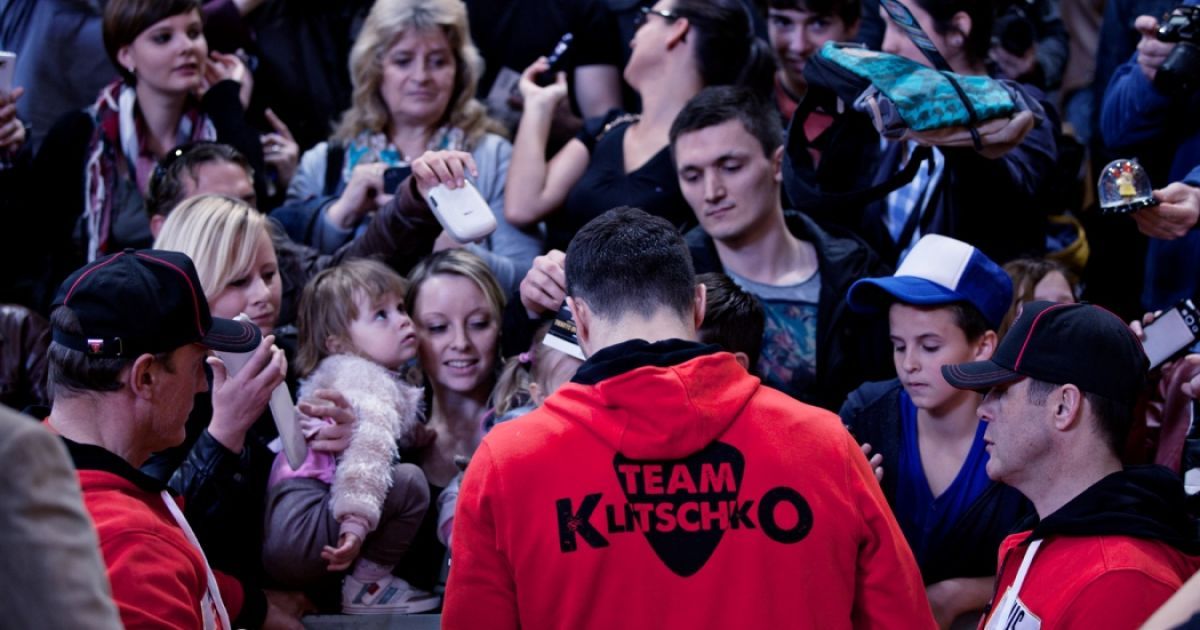 Відкрите тренування Кличка і П'янети / © klitschko.com