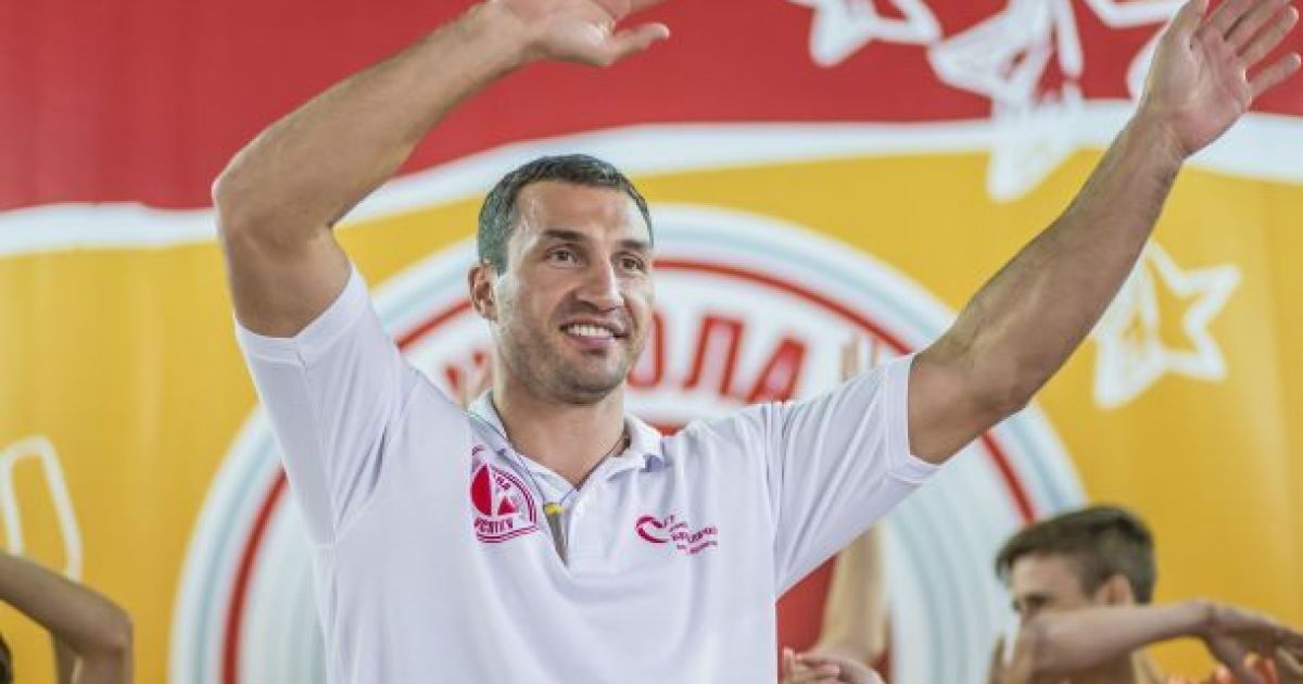 Володимир Кличко повеселився з дітьми