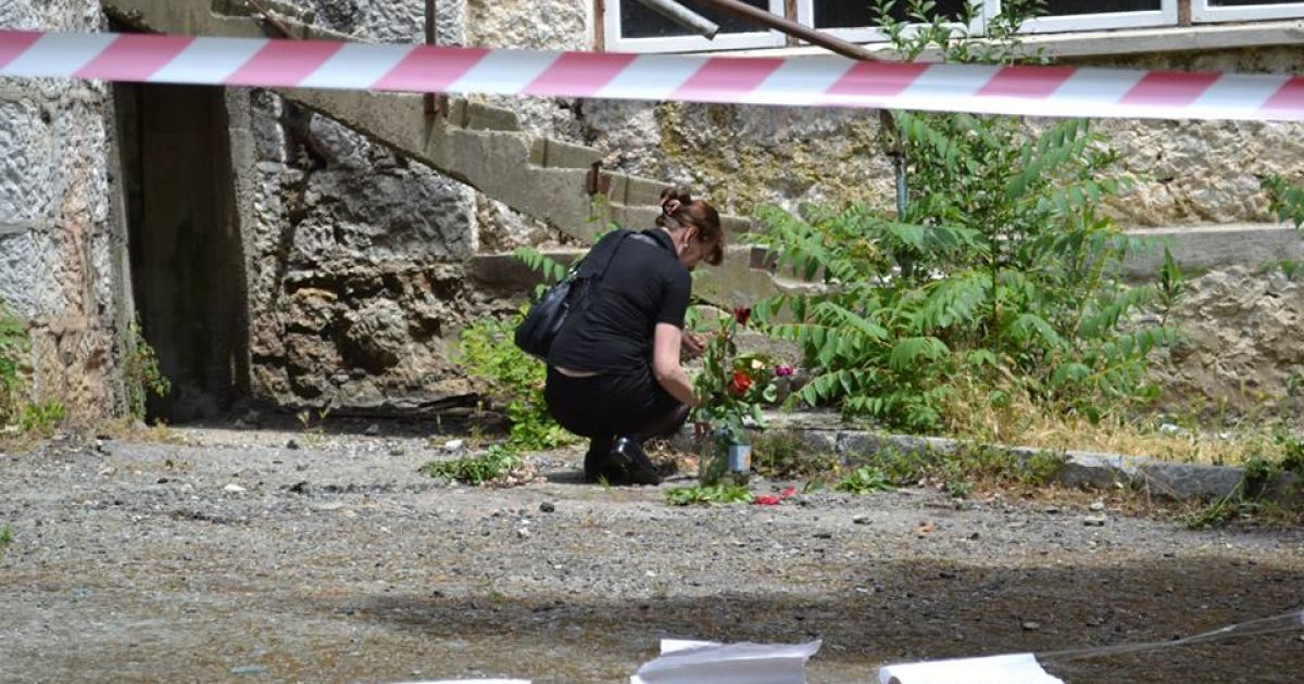 Дівчинка розбилася, провалившись вниз разом з балконом / © Facebook/Леонид Карпов